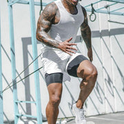 Dress Cici Gym Shorts for Men, Men's Activewear Running Shorts,Drawstring Gym Shorts Men, 2 Layer Loose Athletic Shorts with 4 Pockets