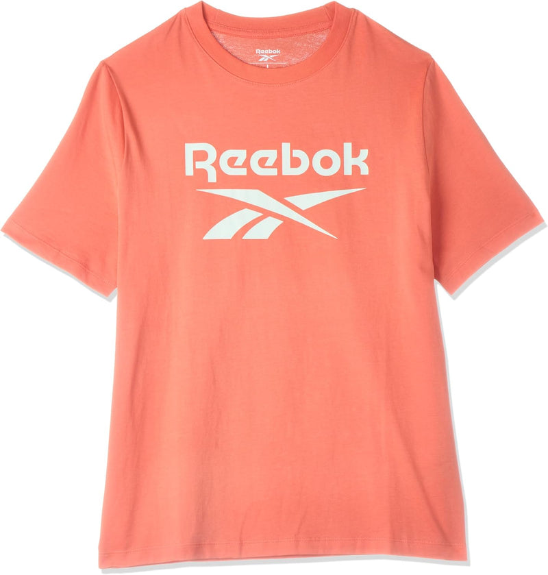 Identity Big Logo Women Supercharged Coral T-Shirts XS