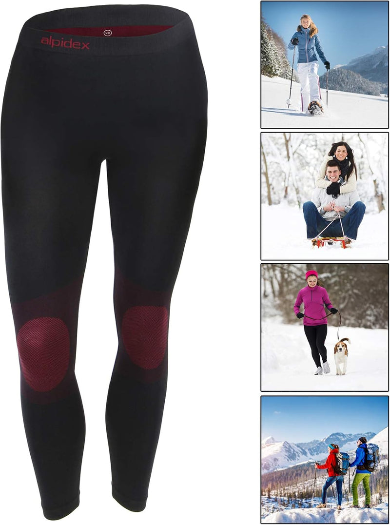 ALPIDEX Women's Thermal Underwear Functional Outfit Ski Set Warm Flexible Breathable Winter Autumn