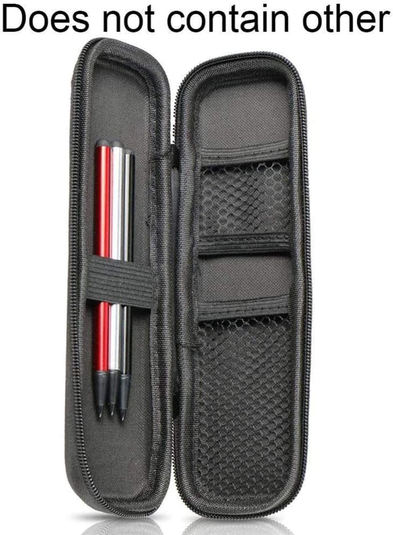 Hard Shell Pen Case Durable Stylus Pencil Case Holder EVA Hard Pencil Case for Pen Hard Shell Carrying Holder for Executive Fountain Pens Black