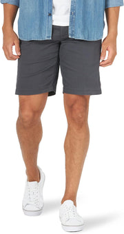 Men's Extreme Motion Flat Front Short - Charcoal