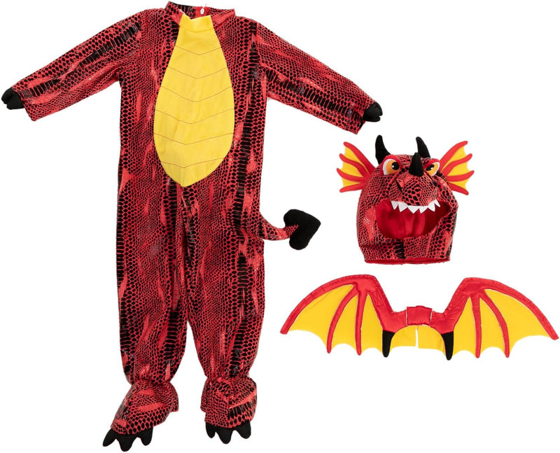 Spooktacular Creations Halloween Dragon Costume Toddler, Dinosaur Costume Kids with Eggs for Baby Halloween Dress Up Party