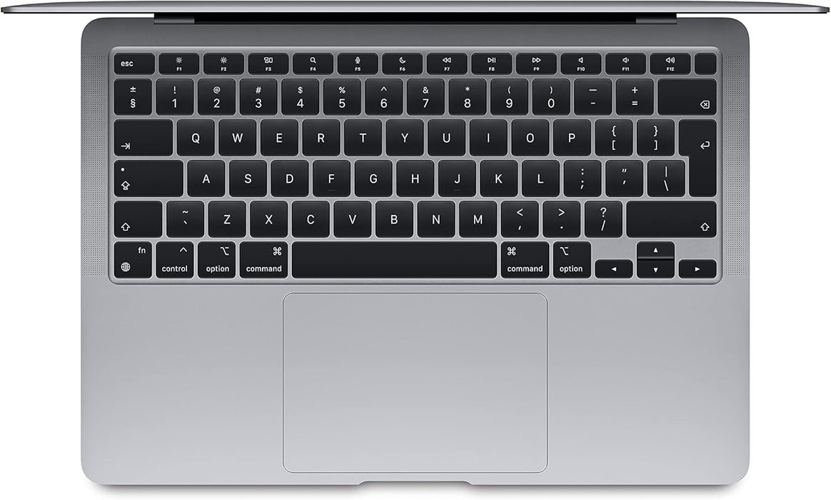 Apple 2020 MacBook Air Laptop: Apple M1 Chip, 13â€ Retina Display, 8GB RAM, 256GB SSD Storage, Backlit Keyboard, FaceTime HD Camera, Touch ID. Works with iPhone/iPad; Space Gray ; Arabic/English