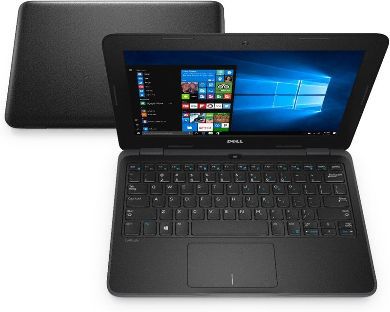 Dell (Refurbished) Latitude 3190 Laptop PC 11.6 inch Intel Pentium Silver N5030 Processor, 4GB Ram, 256GB SSD, Webcam, HDMI, Windows 10 Pro