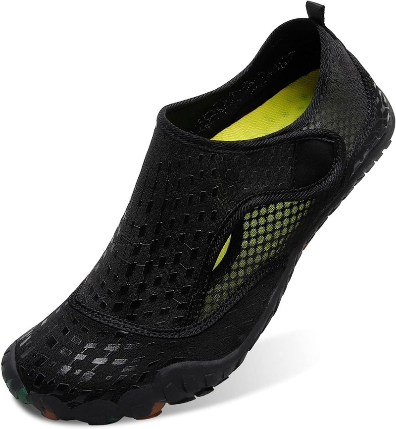 L-RUN Water Shoes Mens Womens Outdoor Quick Dry Aqua Barefoot Beach Shoes for Swim Surf Diving Summer Water Sports