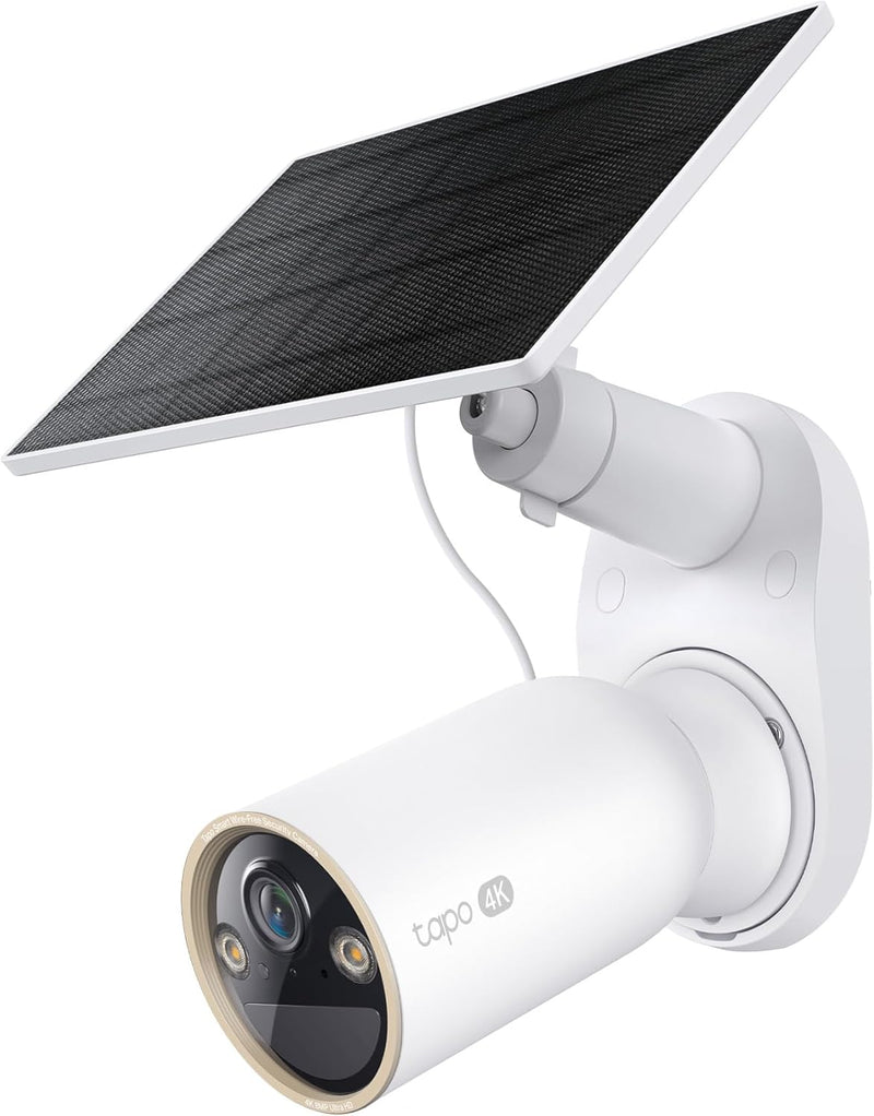 Tapo C460 Kit, 4K-8MP Dual-Band Solar-Powered Security Camera Kit, Free AI Detection-Person, Pet & Vehicle, Starlight Color Night Vision, Solar Power, Wire-Free, Installs Almost Anywhere - 8 MP -Tapo C460 KIT