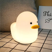 LEDHOLYT Kids Night Light Cute Panda,Silicone Nursery Lamp for Baby and Toddler,Animal Night Light for Boys and Girls,Squishy Night Light for Bedroom,Cute Night Light for Kids Room (Panda) - Ducks