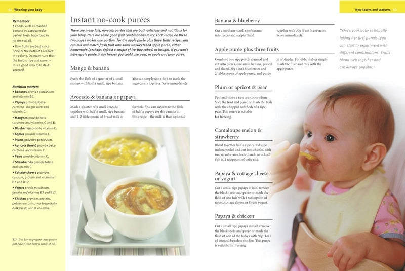 Feeding Your Baby and Toddler: 200 Easy, Healthy, and Nutritious Recipes