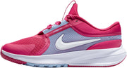 Star Runner 5 GS unisex-child LACED SHOES - RUSH PINK/WHITE-ALUMINUM