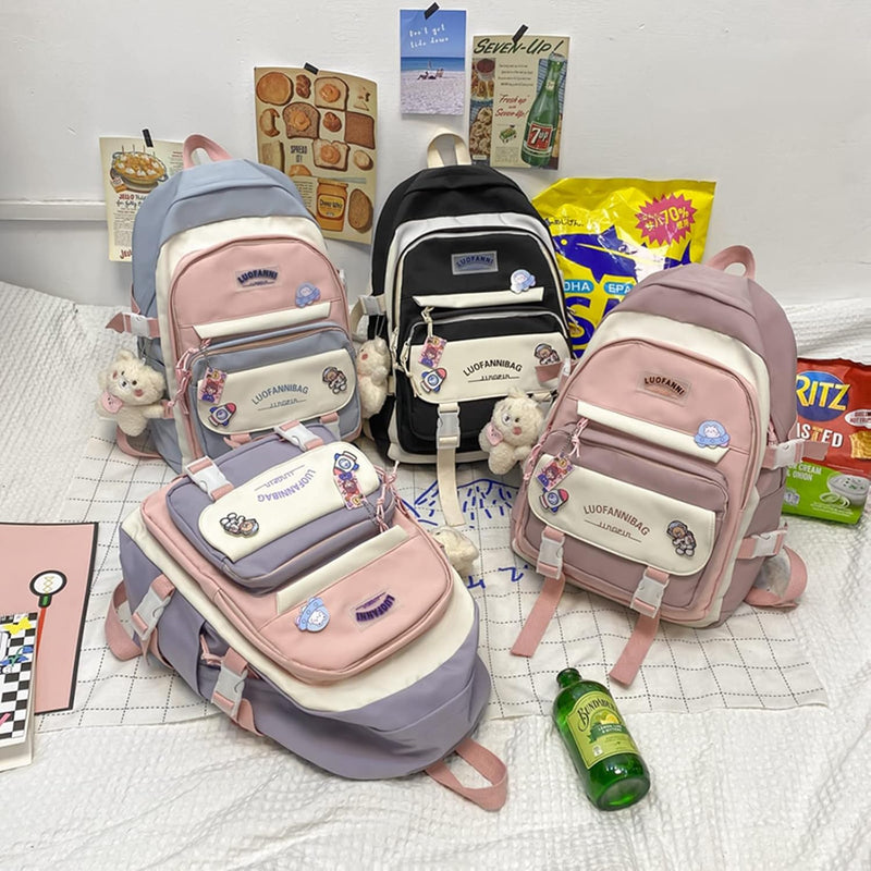 Teens Backpack for School, Daily Travel Laptop Backpacks for Teens Girls Women Students