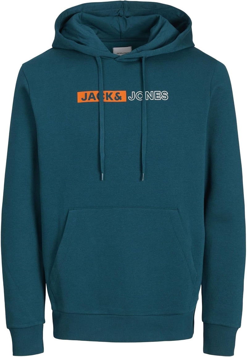 mens CORP LOGO SWEAT HOOD PLAY Sweatshirt (pack of 1) - deep teal