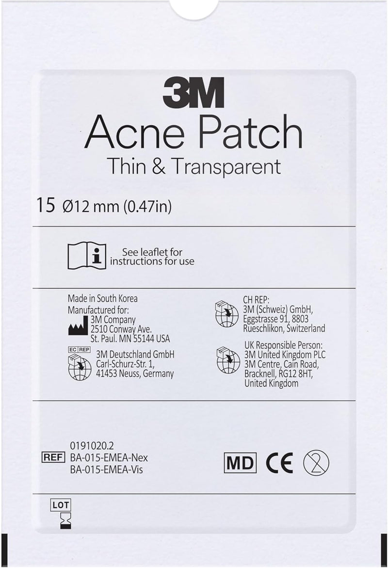Nexcare Acne Patch, Pack of 15 patches