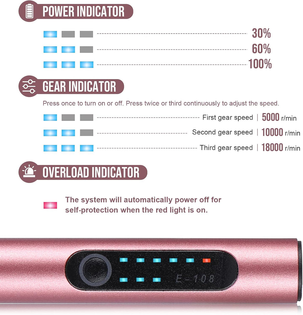 Electric Engraving Pen with 37 Bits, USB Rechargeable Cordless Engraving Machine, Portable DIY Rotary Engraver for Jewelry Wood Glass Stone Carving – image 3