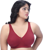 Women Trylo Riza Comfortfit Full Coverage Bra (pack of 1) - RUBY