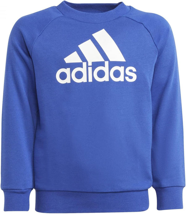 adidas Unisex Kids Little Kids Essentials Logo Jogger Set French Terry Suits