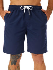 mens Board Shorts Board Shorts - Navy Blue