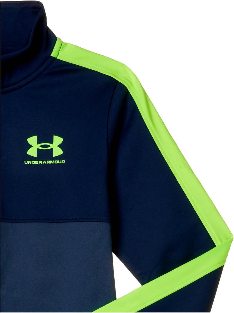 UA Rival CB Knit Track Suit, YMD SHIRT for KIDS GREY YMD