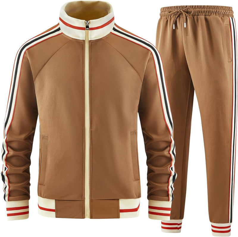 Men Track Suits for Men Set mens track suits 2 piece set (pack of 2) - Ai-tz009
