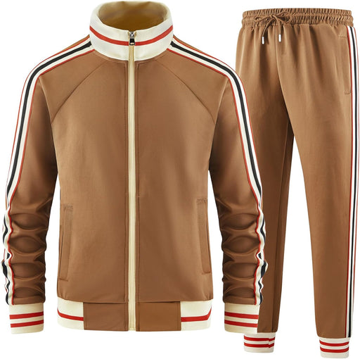 Men Track Suits for Men Set mens track suits 2 piece set (pack of 2) - Ai-tz009