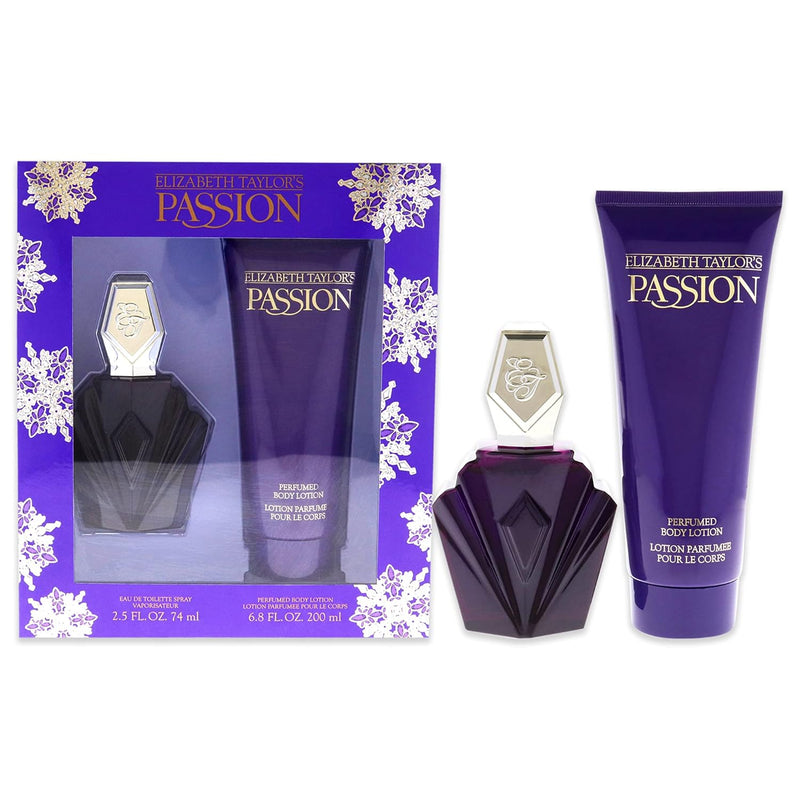 ELIZABETH TAYLOR Passion Passion/Elizabeth Taylor Set (W) in Gift Box