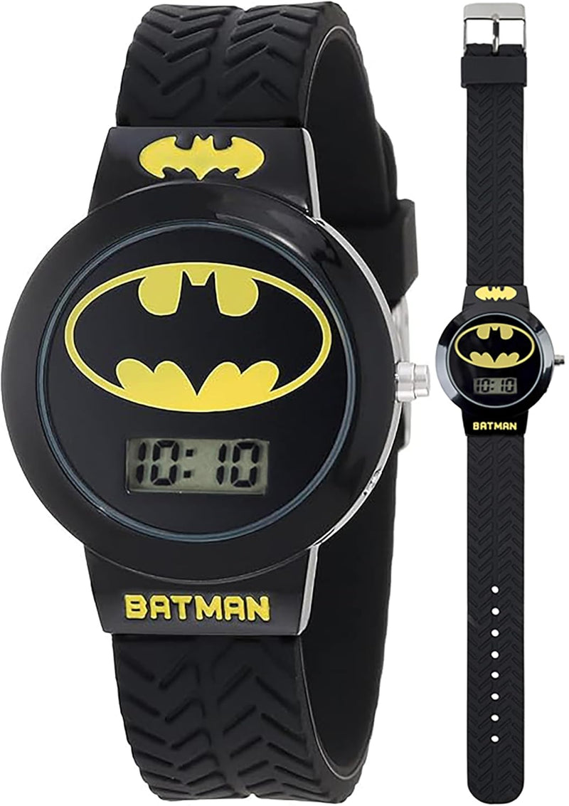 Accutime Kids Batman Digital Quartz Watch for Boys, Girls & Adults All Ages