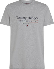 Tommy Hilfiger mens HILFIGER CENTER STACK TEE S/S T-Shirt