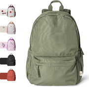 Grand Children's Backpack for School, Lightweight, Large Capacity Bookbag for Kids, Perfect for Travel & Adventures - Green
