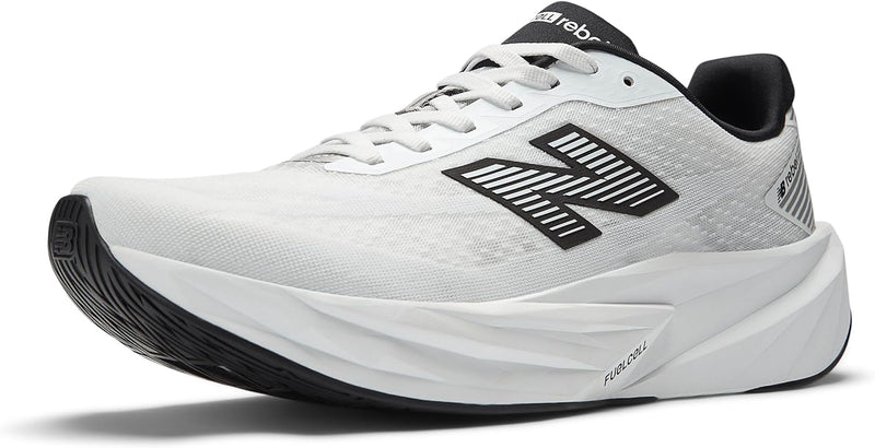 Fuelcell Rebel V5 Running Shoes - White/Black/Silver Metallic
