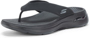 GO WALK ARCH FIT SANDAL mens Sneaker - BLACK BLACK