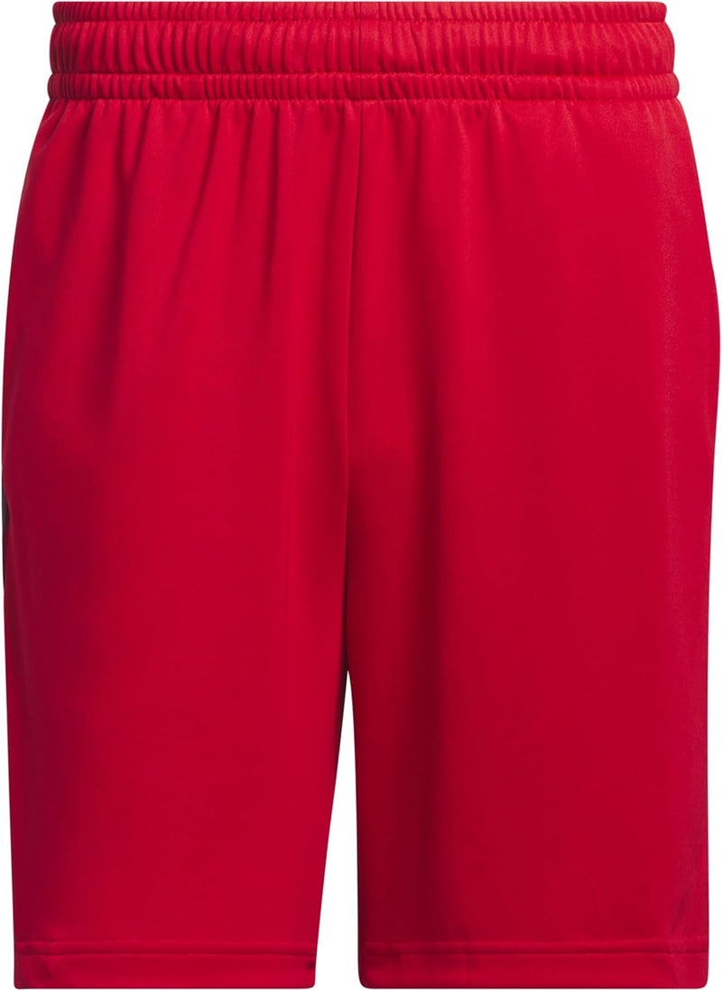 Men Legends 3-Stripes Basketball Shorts - Red