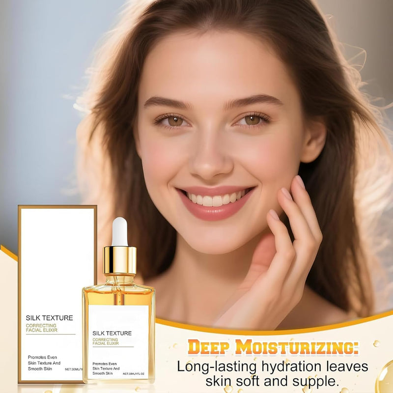 2PCS Silk Body Oil, Silk Body Oil for Women, Moisturising Body Oils with Vitamin E & Hyaluronic Acid, Moisturizing and Nourishing Formula, Refreshing Non-Greasy, Suitable for Face and Body