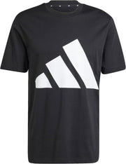 mens M BL SJ T Tee - BLACK/WHITE