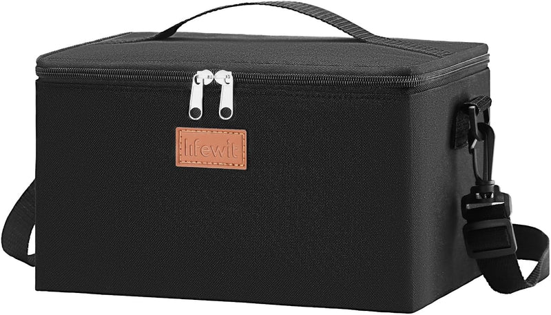 Insulated Lunch Bag 6.5L, Small Cooler Bags for Men Women Adult, Waterproof Packed Lunch Box, Leak-Proof Thermal Tote for Work, Picnic, Outdoor, Beach, Camping, BBQ, Travel