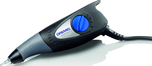 Bosch Dremel 290 Engraver - Compact Engraving Pen Tool with 3 Engraving Tips and 4 Craft Stencils for Engraving Wood, Metal, Ceramics, Plastic, Leather