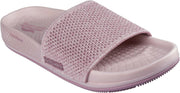 On-the-go Arch Fit Hyper Slide W/Heather Knit womens Slide Sandal - Mauve