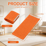 Zuooiec 2026 New Flexible Silicone Aluminum Phone Stand Bendable Freely into Any Shape, Universal Adjustable Anti-Slip Desktop Mount for Home Office Travel (Orange) - Black