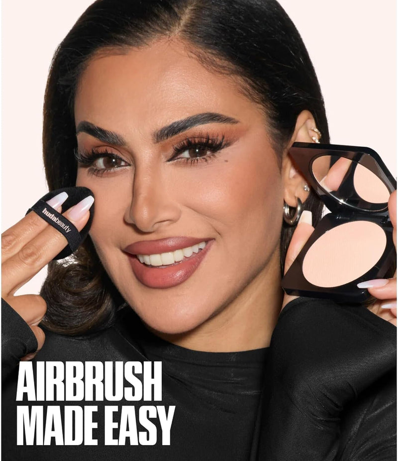 Huda Beauty Easy Bake Pressed Airbrush Matte Powder 8.5g - Pound Cake - Pound Cake