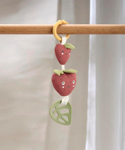 Mamas & Papas Linkie Teething Toy, Grateful Garden, Strawberry