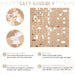 LJIE-House Champagne Shimmer Wall Backdrop Shimmer Panels Sequin Backdrop 36PCS Glitter Party Backdrop for Birthday Wedding Anniversary Engagement Baby Shower & Bachelorette Decorations Party