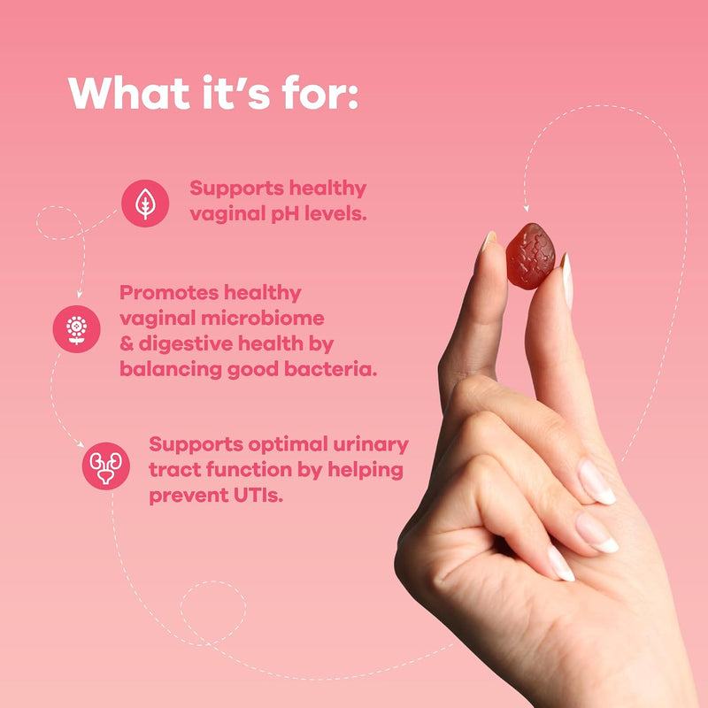 Healthy V. Probiotics For Women & Prebiotics, Cranberry & D-Manose Digestion, Vaginal & pH Balance