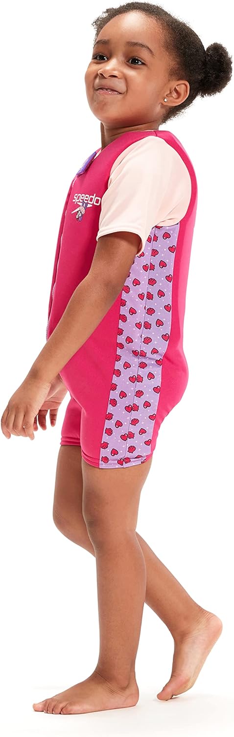 KIDS Learn to Swim Character Printed Flo Swimsuit (pack of 1) - 2-3 Aria Miami Lilac/Sweet Taro