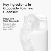 Glucoside Foaming Cleanser, Mild Foaming Face Wash for All Skin Types, Including Sensitive Skin, 150 ml