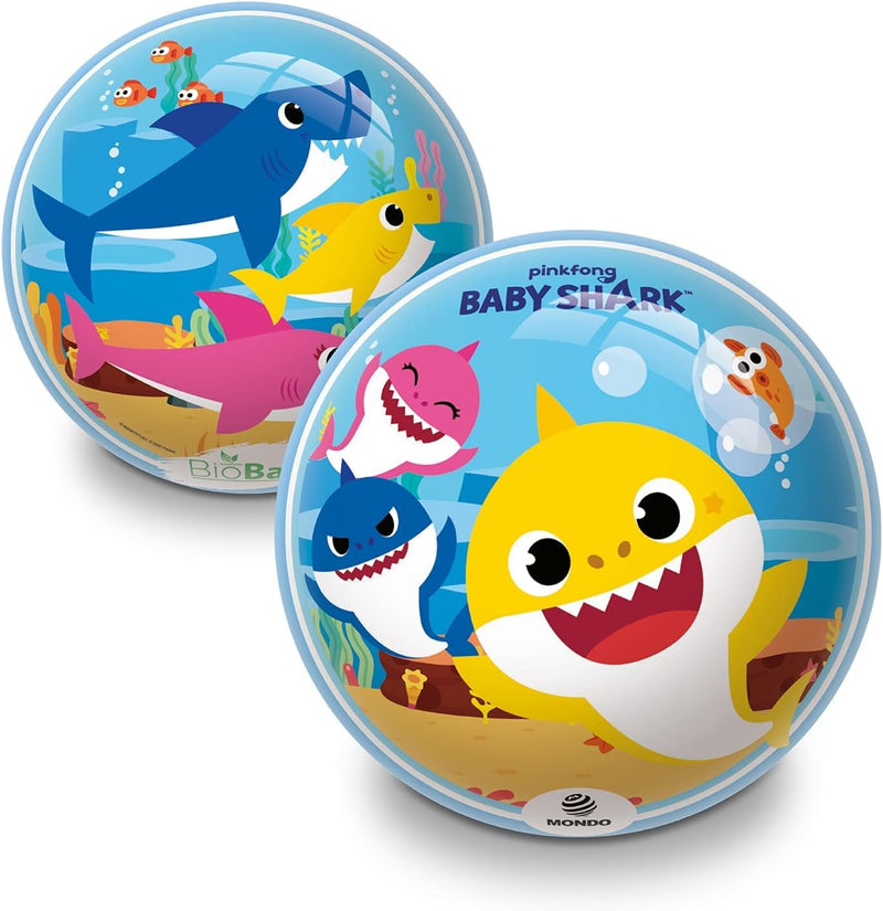 Mondo PVC Ball Baby Shark 23cm, 26014, Multicolor