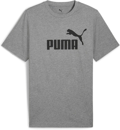 mens ESS No.1 Logo Tee SHIRT (pack of 1) - Medium Gray Heather