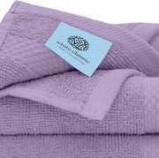 White Classic Luxury Cotton Washcloths - Small Hotel Spa Bathroom Face Towel | 12 Pack |