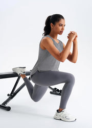JOYSPELS Ice Silk Workout Tank Tops for Women Cool-Dry Sleeveless Loose Fit Yoga Shirts Athletic
