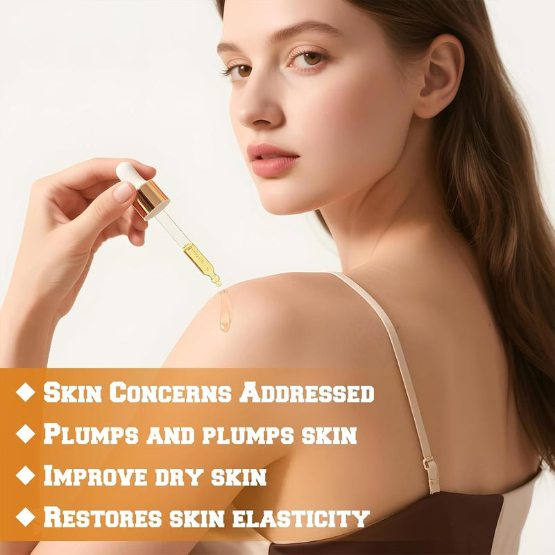 2PCS Silk Body Oil, Silk Body Oil for Women, Moisturising Body Oils with Vitamin E & Hyaluronic Acid, Moisturizing and Nourishing Formula, Refreshing Non-Greasy, Suitable for Face and Body