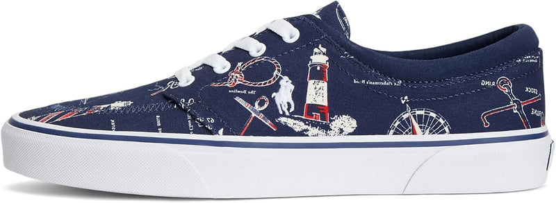 POLO RALPH LAUREN Canvas Faxon Low Sneaker Mens Sneaker