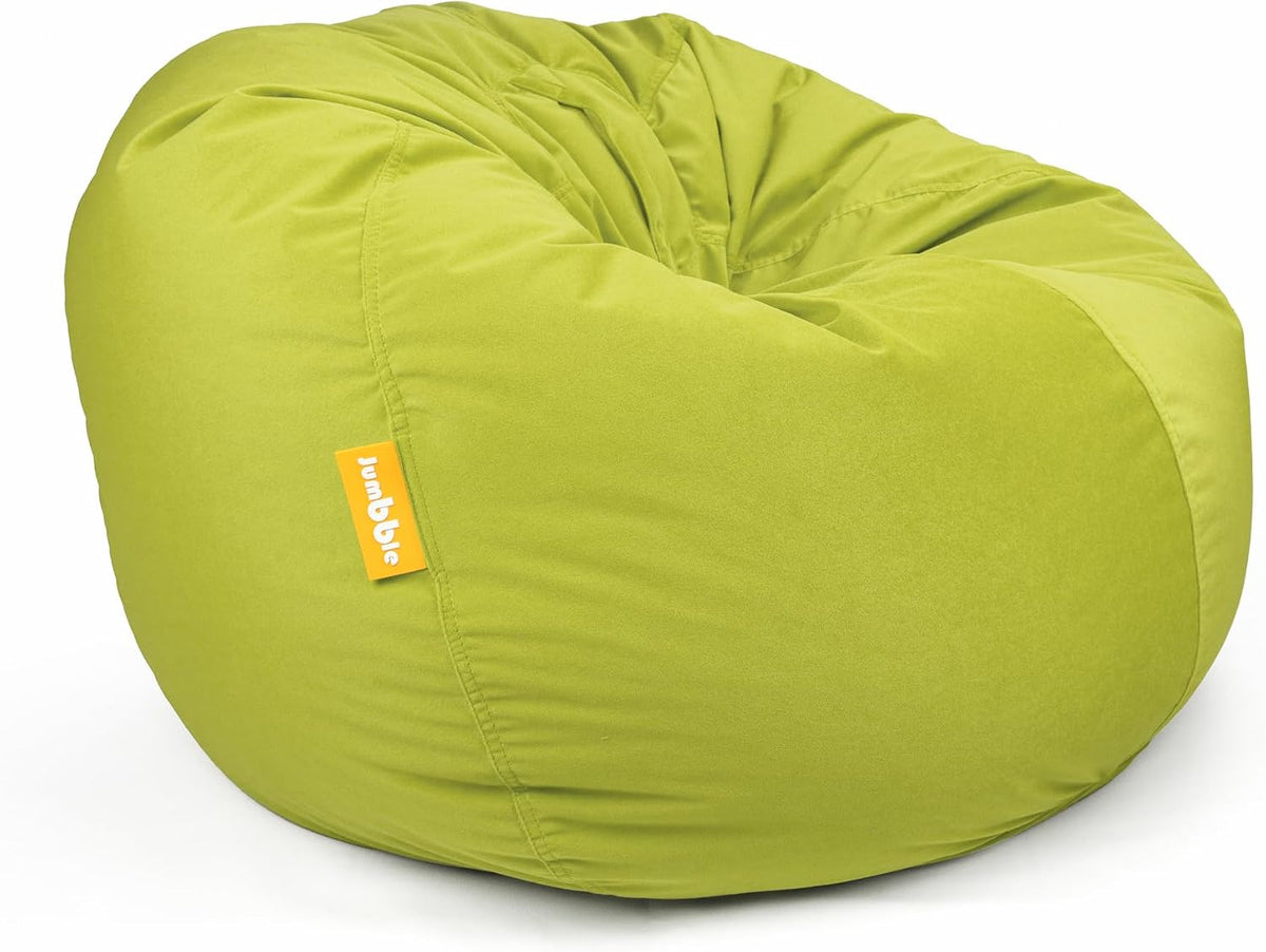 Nest Soft Suede Bean Bag with Filling Cozy Bean Bag Best for Lounging Indoor Kids & Adult Soft Velvet Fabric Filled with Polystyrene Beads (Dark Blue, Kids) – image 11