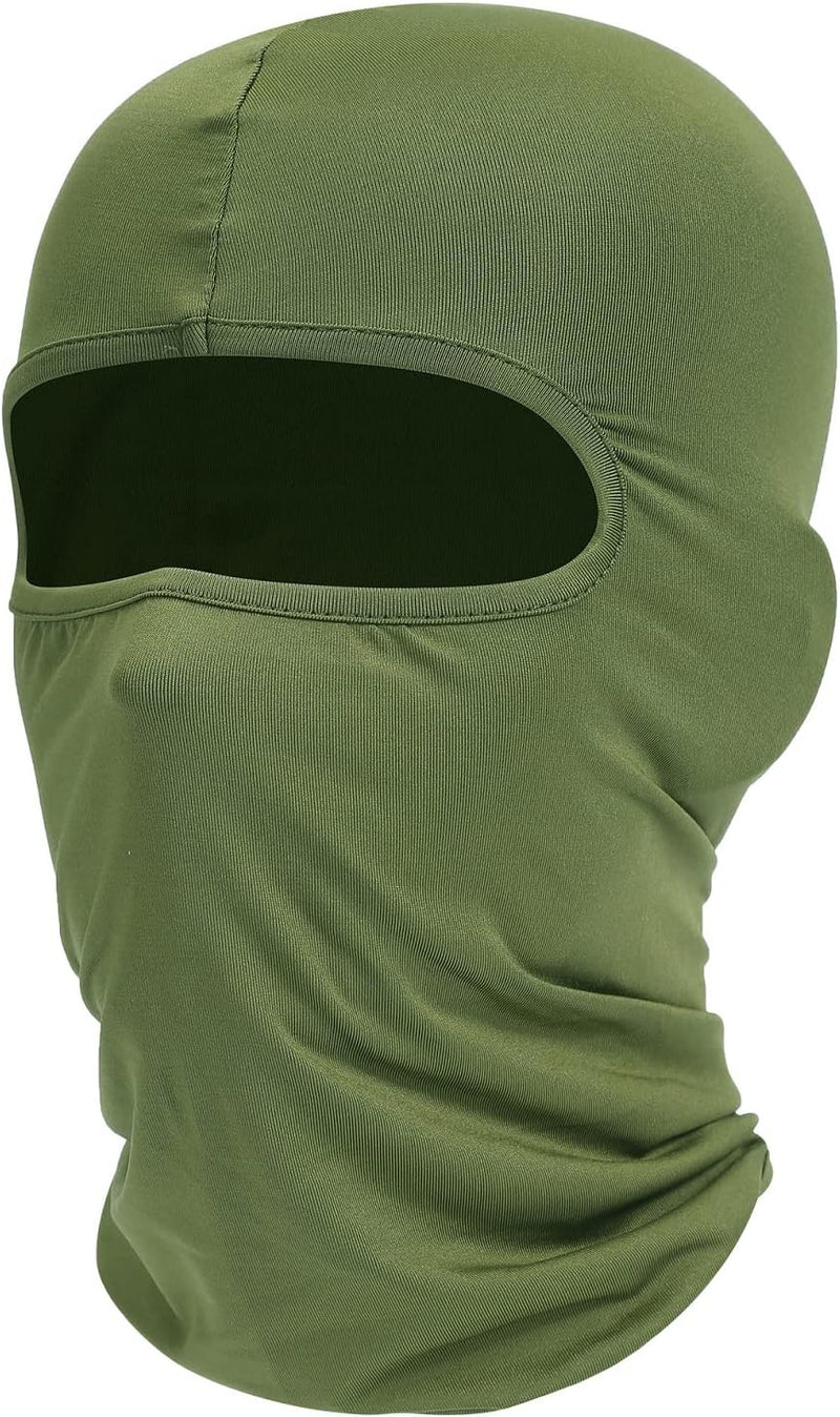 Fuinloth Balaclava Face Mask, Summer Cooling Neck Gaiter, UV Protector Motorcycle Ski Scarf for Men/Women
